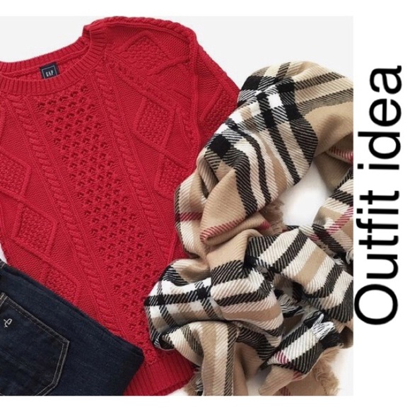 In stock soon Cashmere Scarf Scotland New - Picture 2 of 3